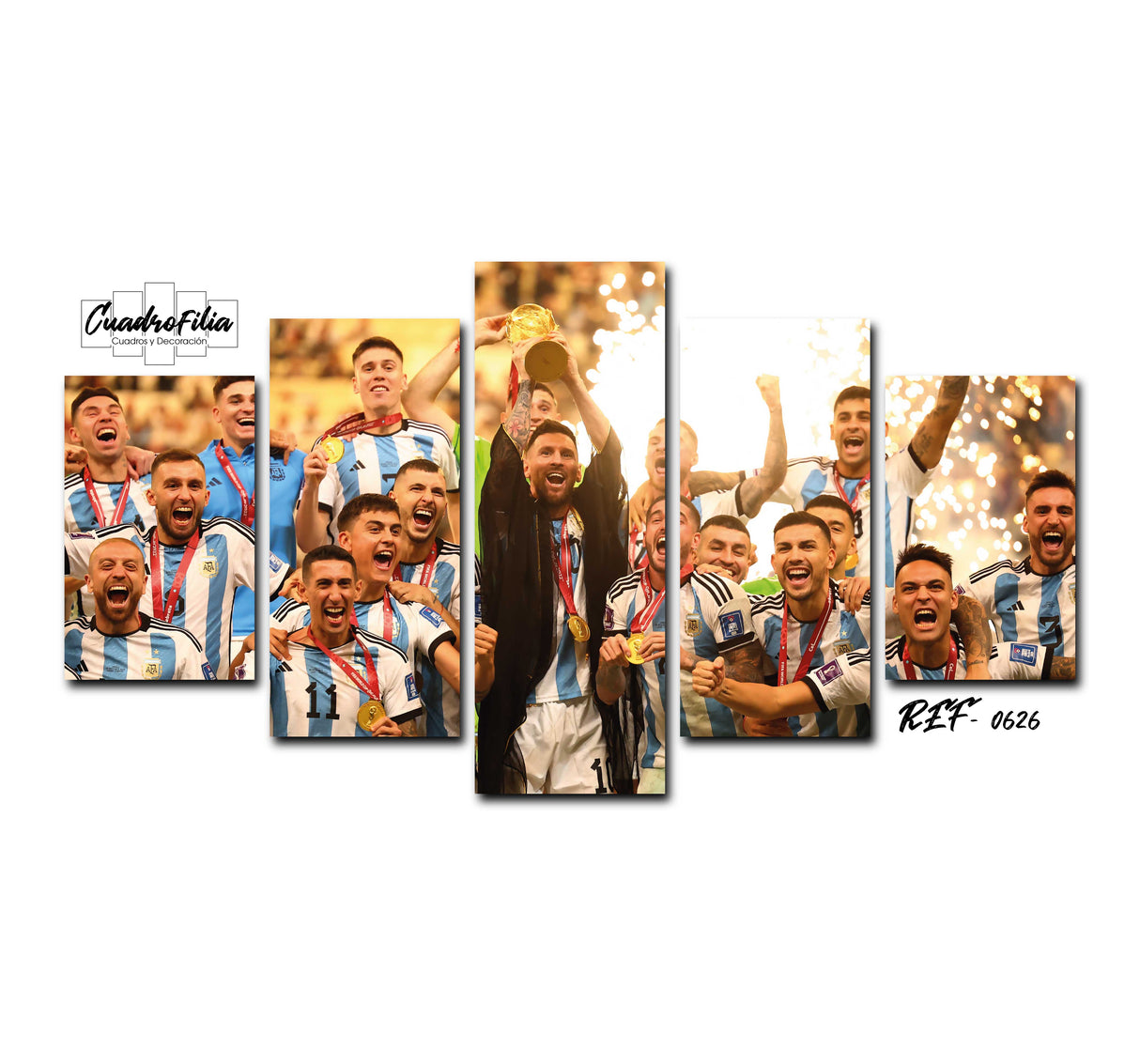 REF 0626 Argentina Campeón del mundo
