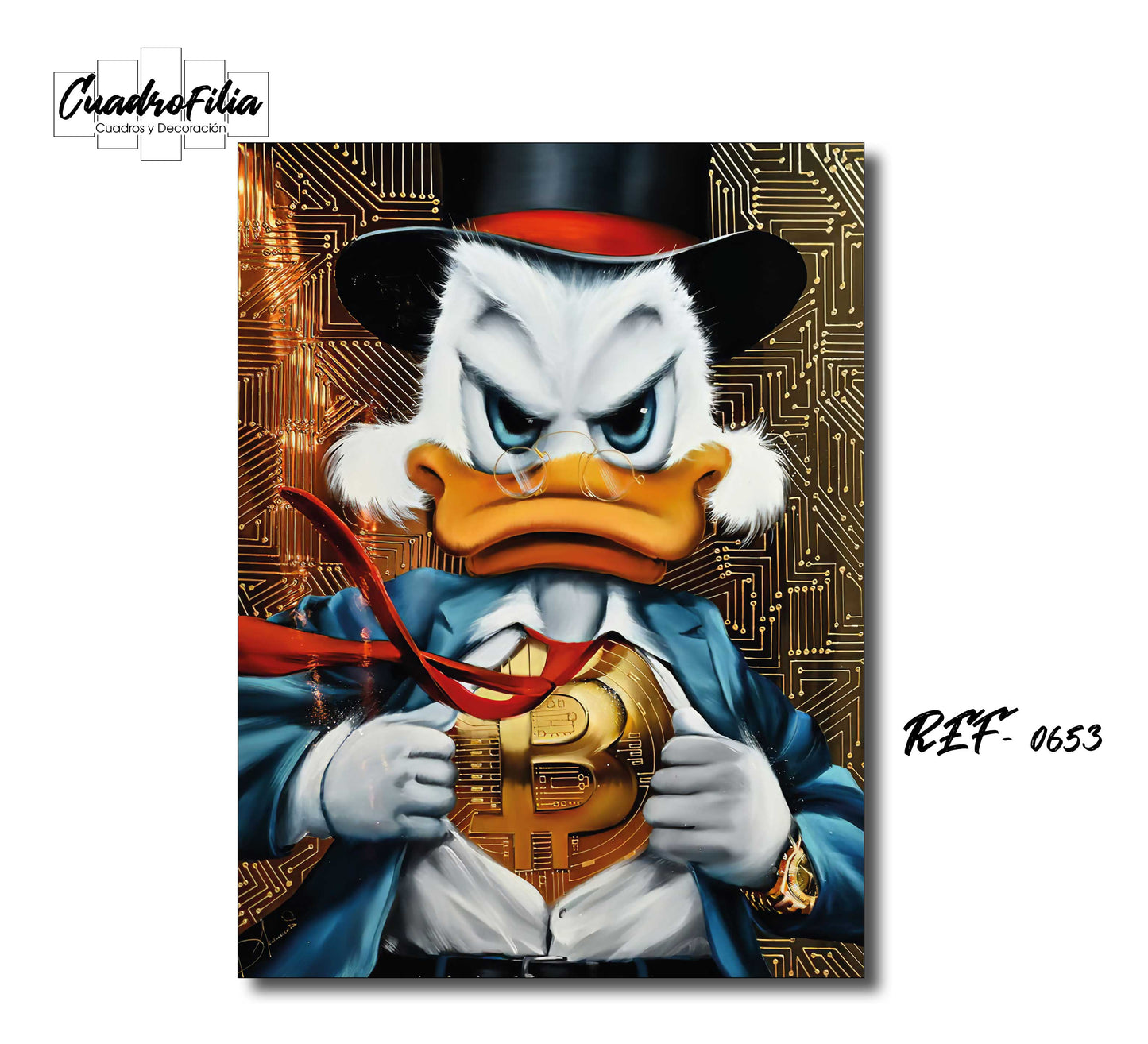 REF 0653 Mc Pato Bitcoin