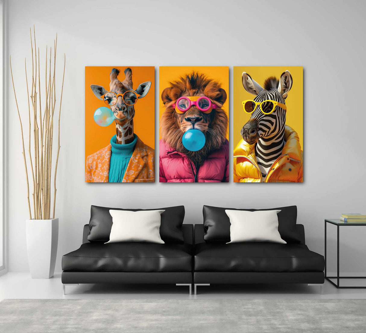 REF 701 Jirafa, León y Cebra