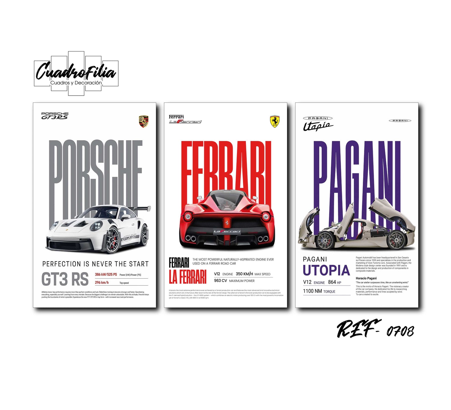 REF 0708 Autos Deportivos