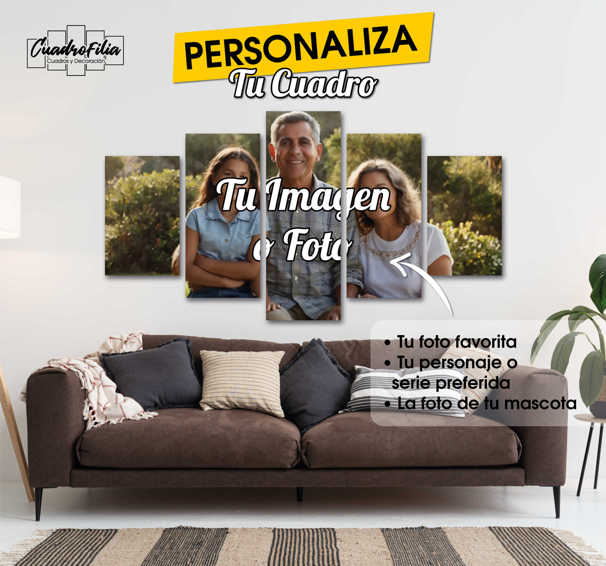 Personalizado 5 Piezas