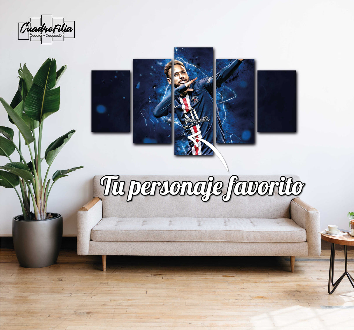 Personalizado 5 Piezas