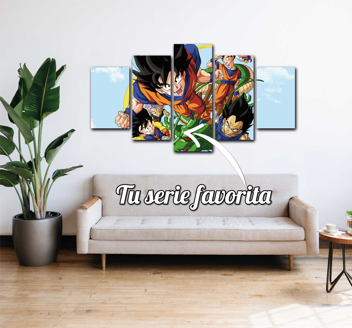 Personalizado 5 Piezas