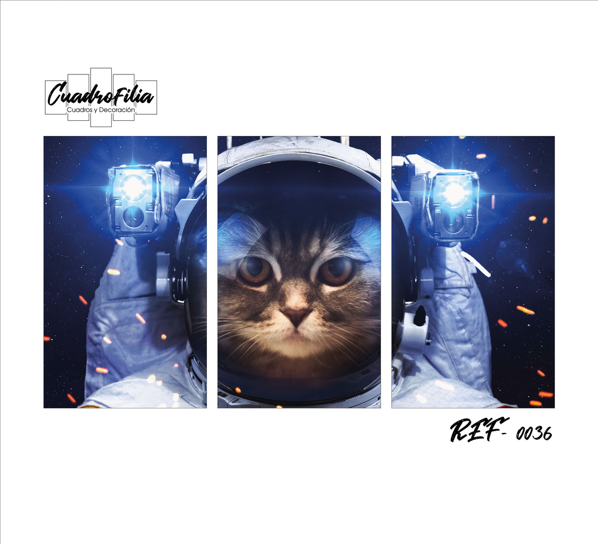 REF 0036 Gato Astronauta