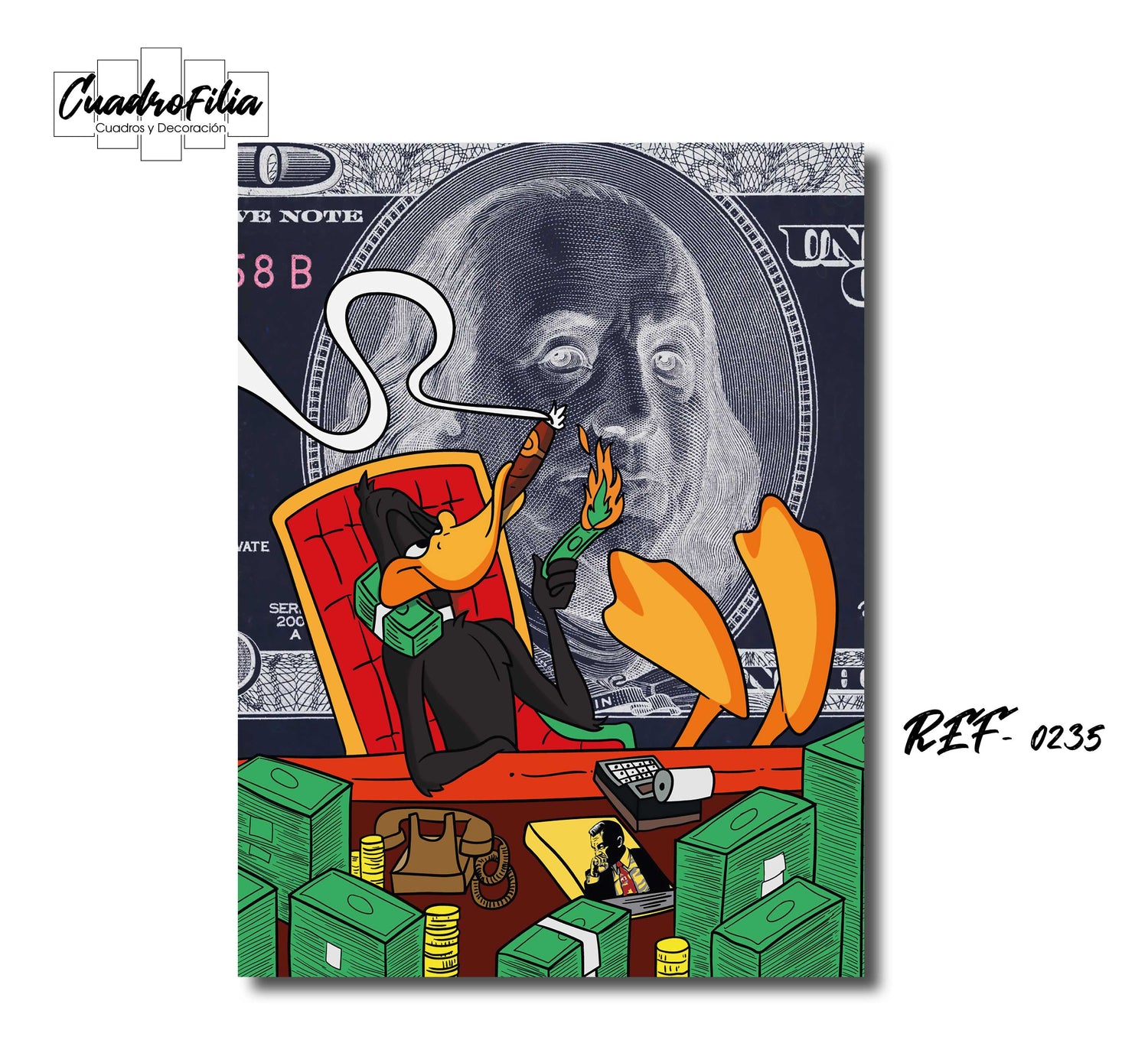 REF 0235 Pato Lucas Dolar