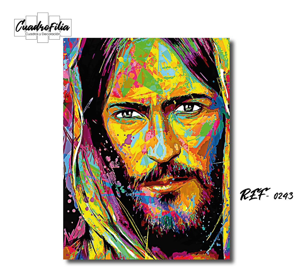 REF 0243 Cristo Colores