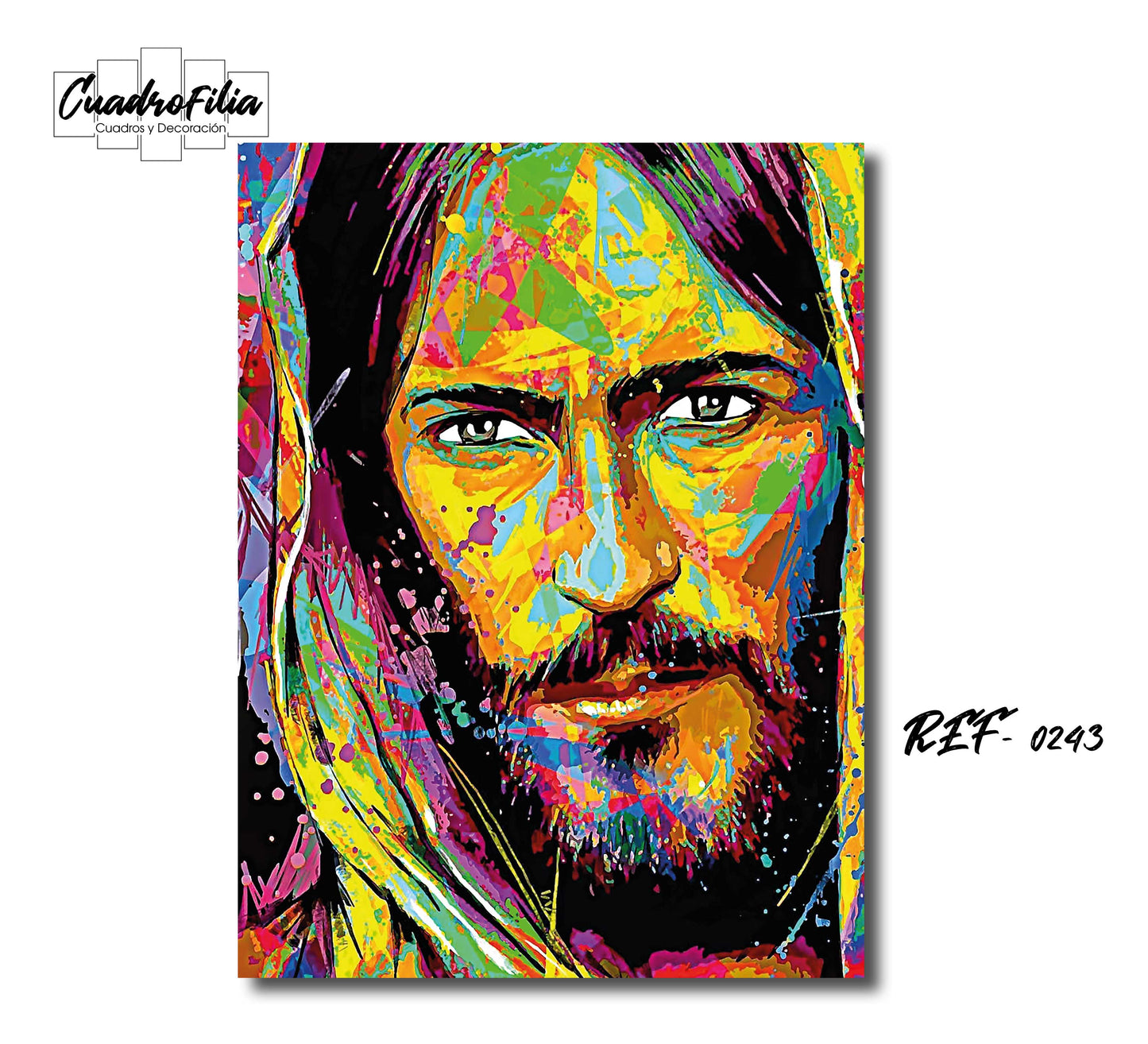 REF 0243 Cristo Colores