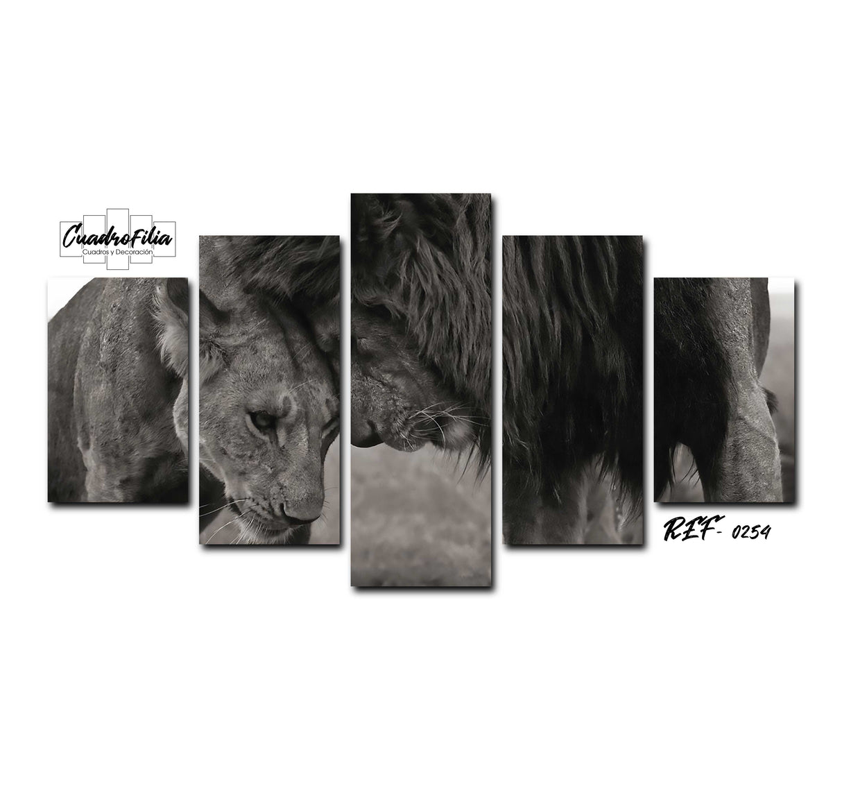REF 0254 Leones Grises
