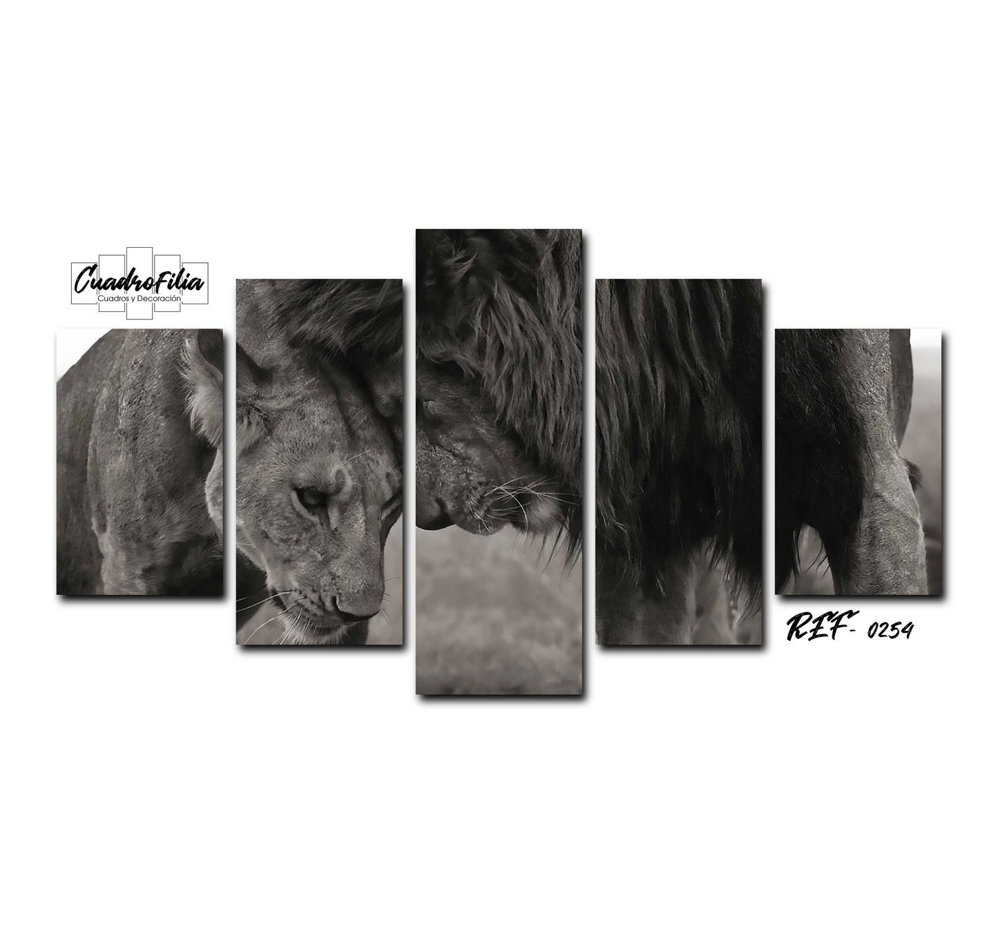 REF 0254 Leones Grises