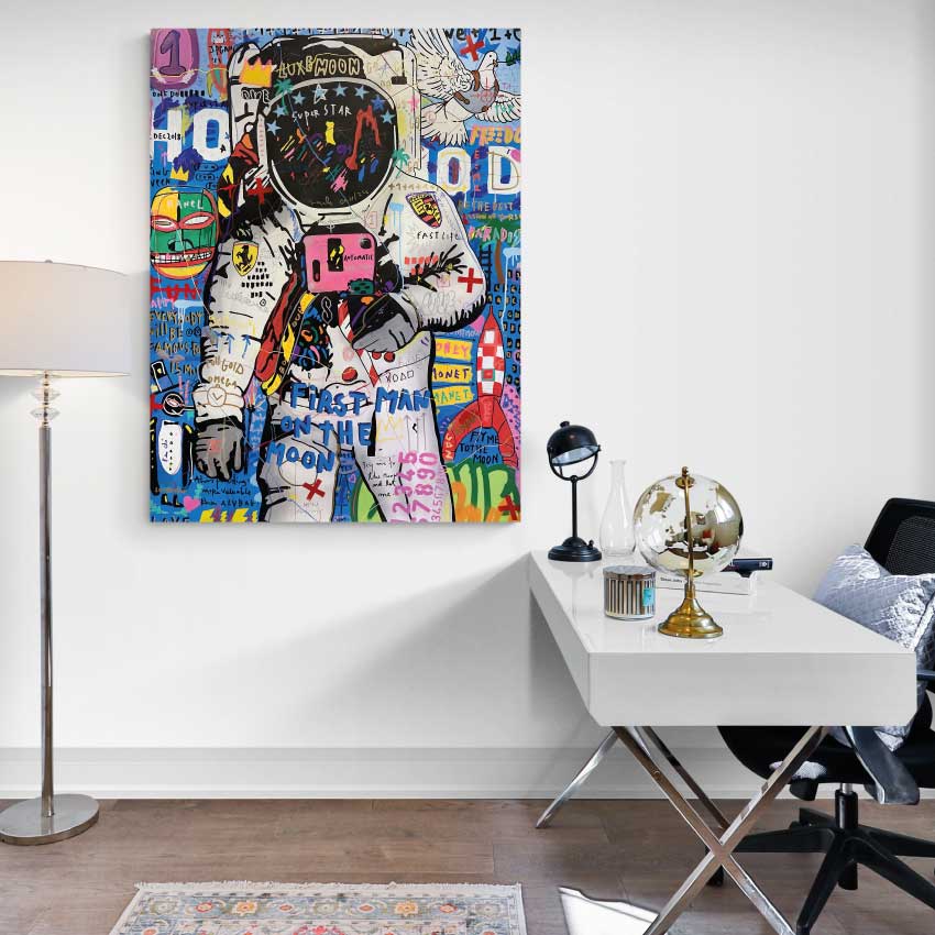 REF 0271 Astronauta Pop Art