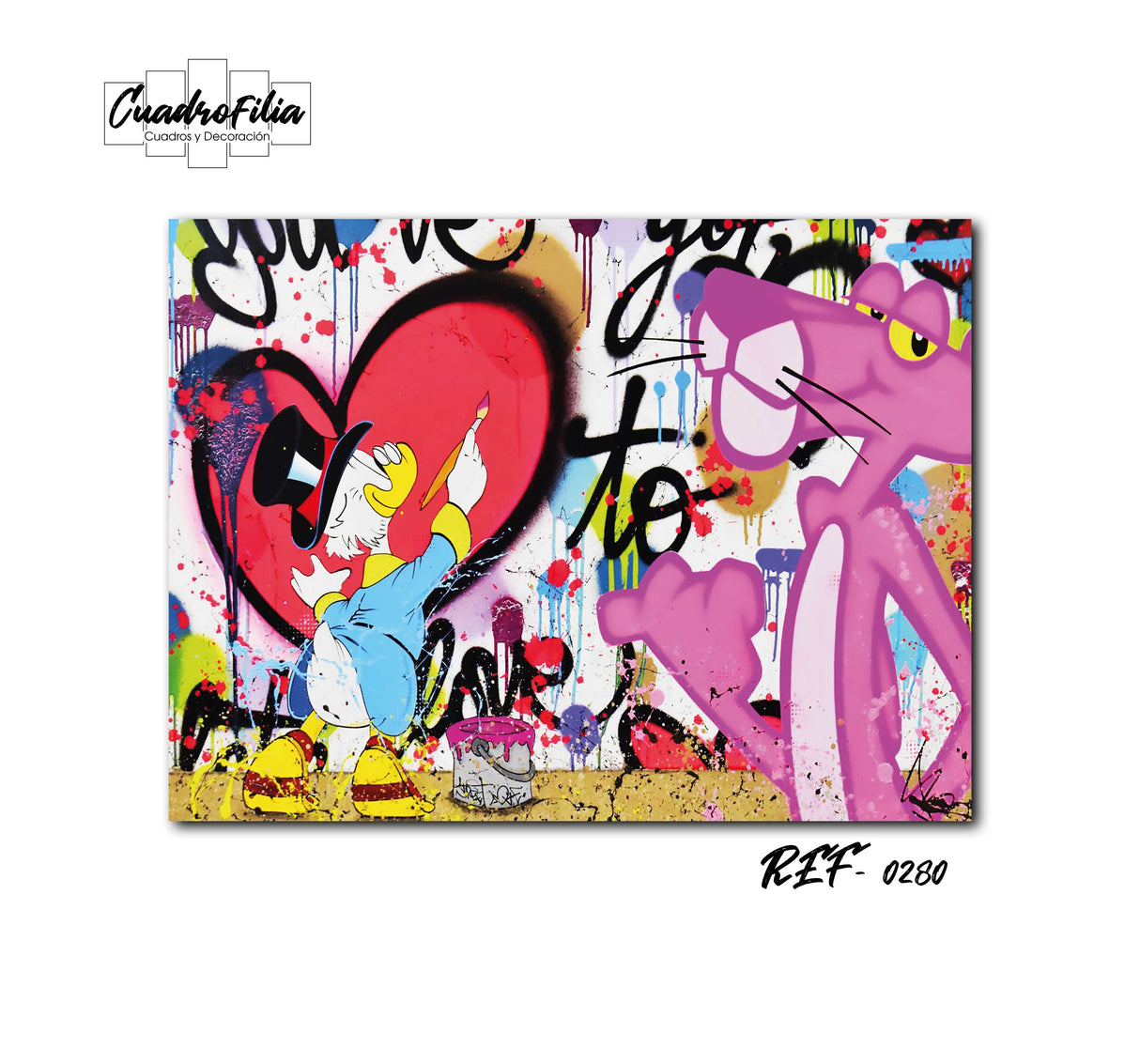 REF 0280 Pantera Rosa Mc Pato