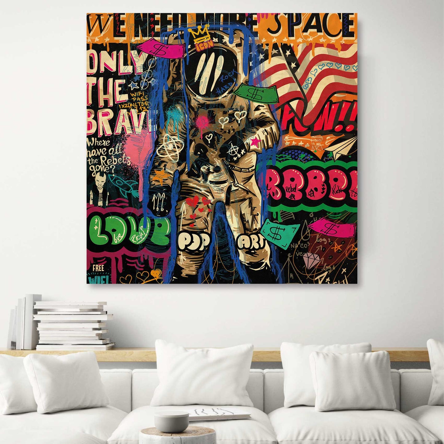 REF 0303 Astronauta Pop Art