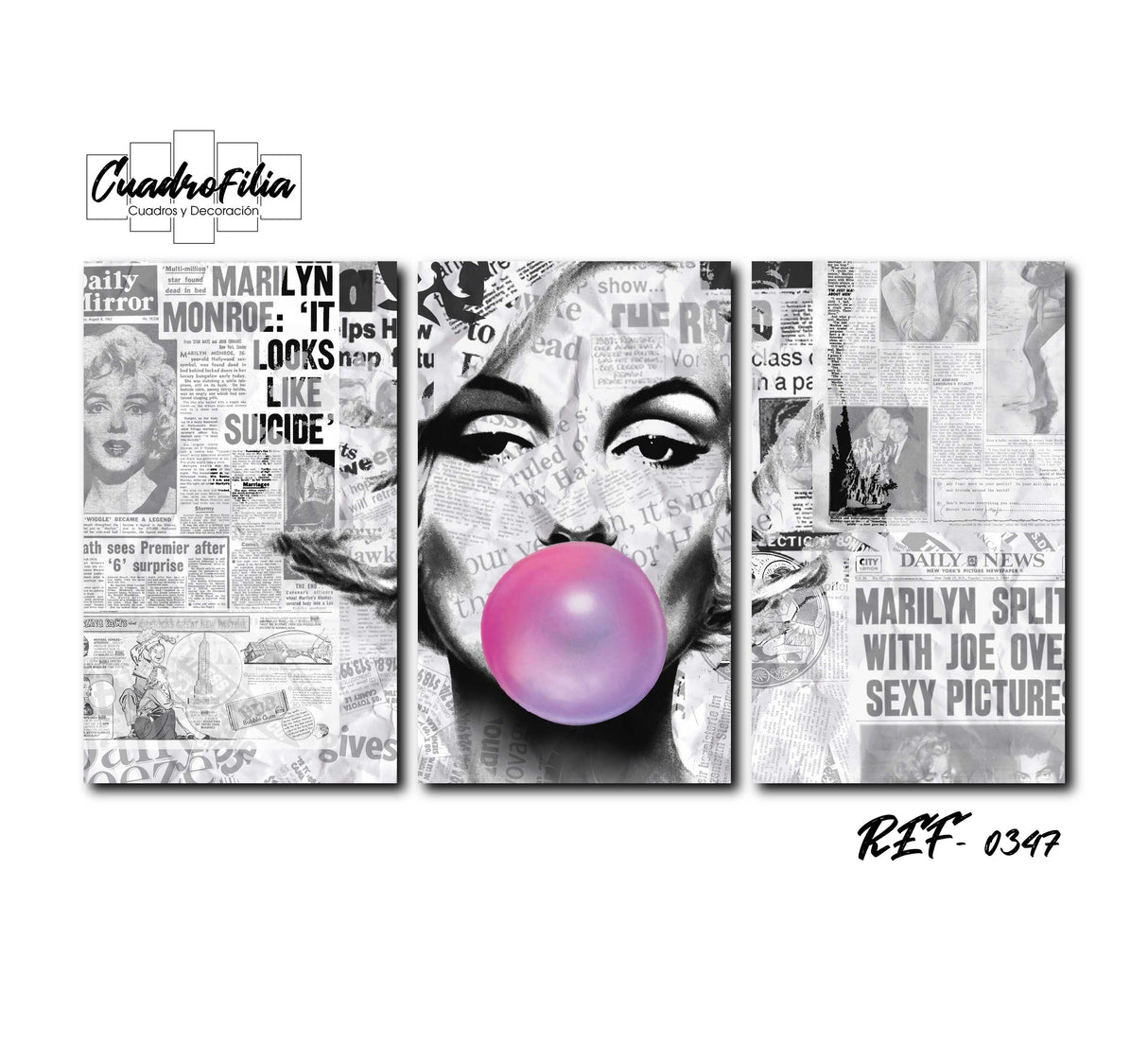 SALE -15% OFF REF 0347 120X67CM (Una unidad disponible)AAAA