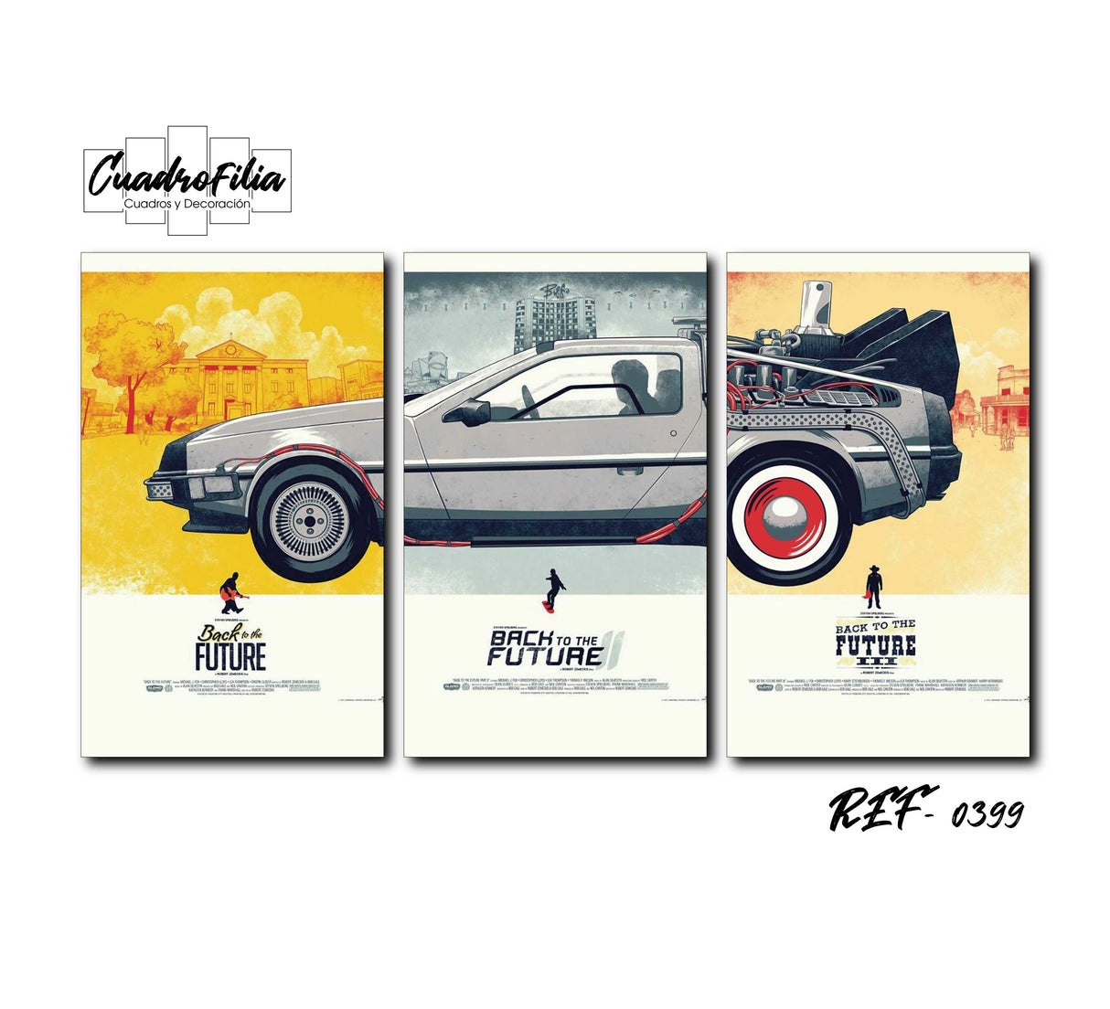 REF 0399 Volver al Futuro Delorean