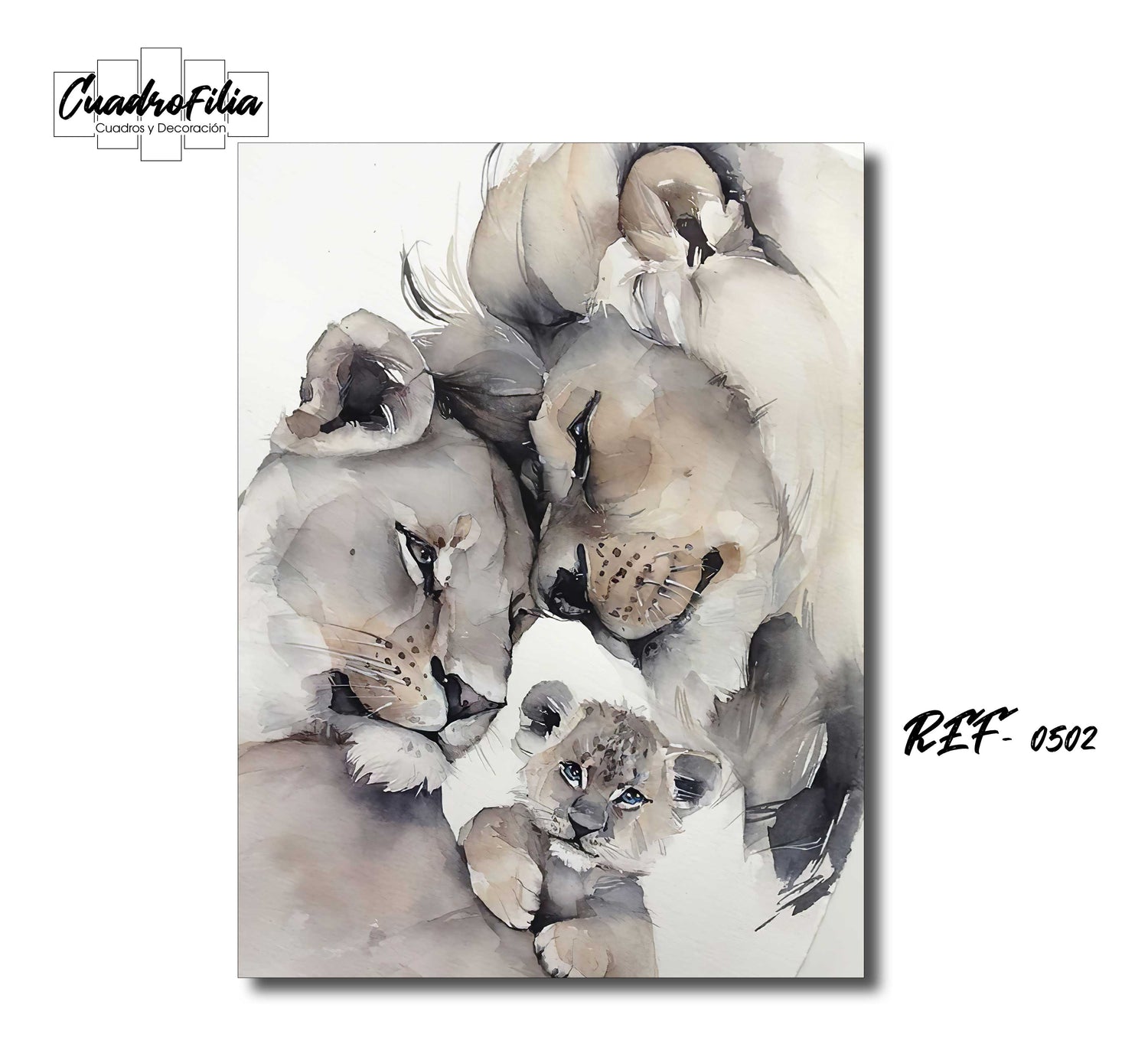 REF 0502 Familia de Leones