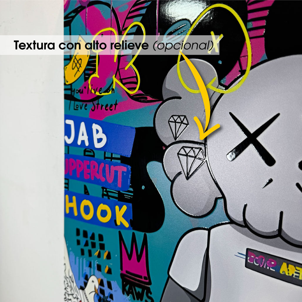 REF 0691 Kaws Pop Art