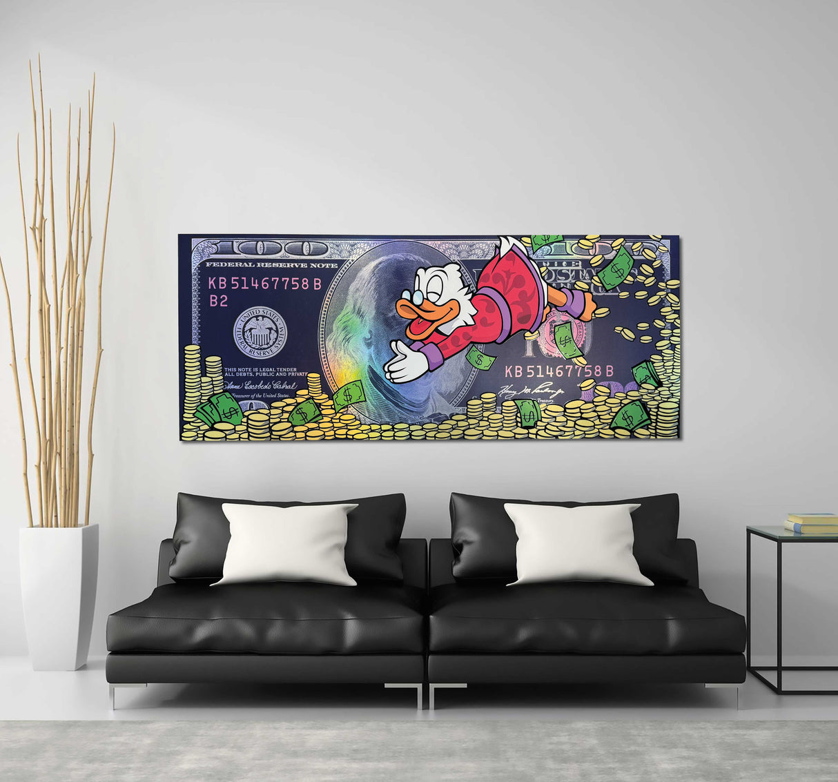 Dolar Mc Pato Holográfico / Textura Alto Relieve
