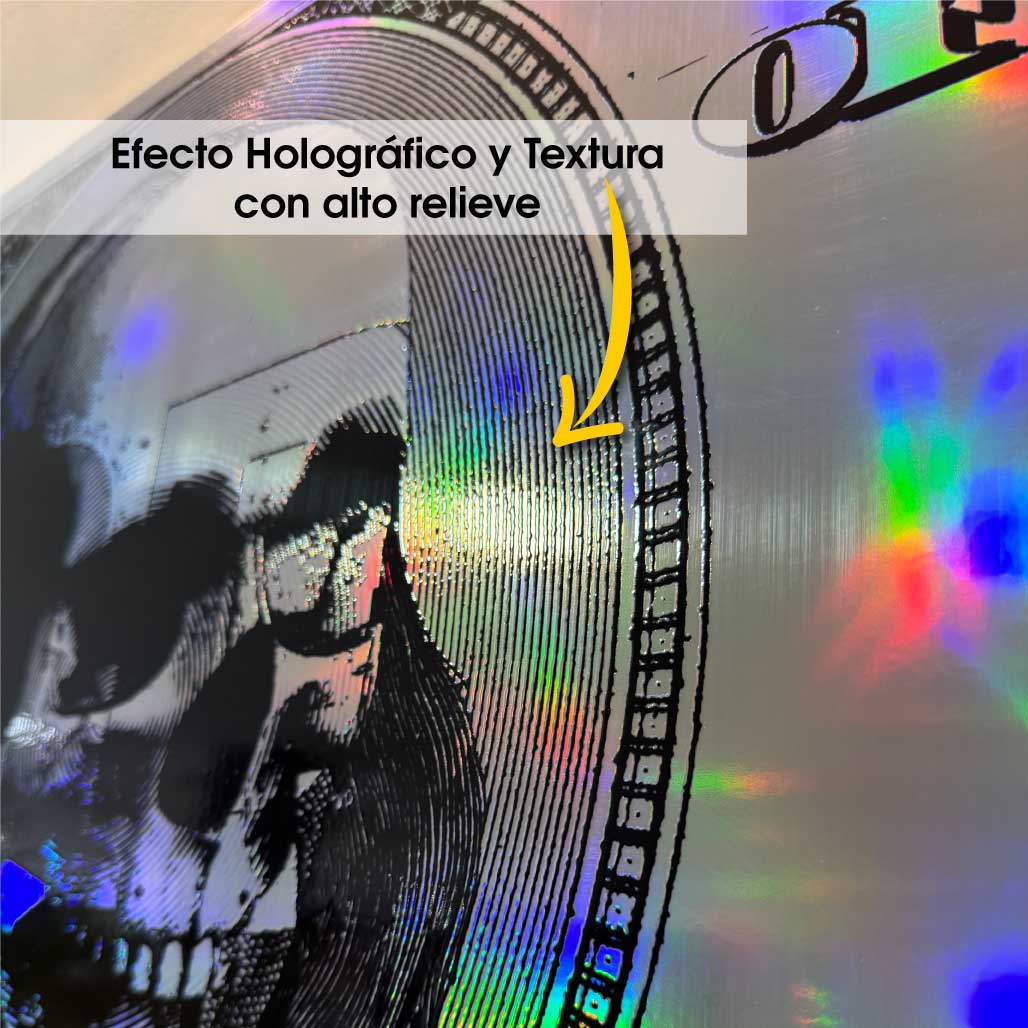 Dolar Skull Holográfico