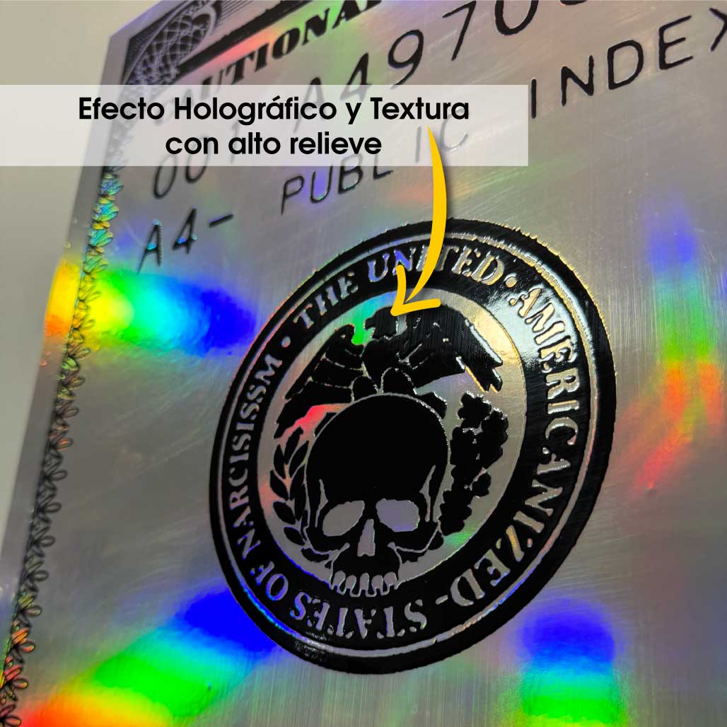 Dolar Skull Holográfico