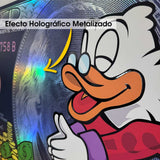 Dolar Mc Pato Holográfico / Textura Alto Relieve