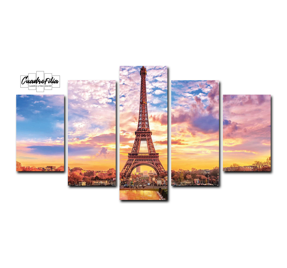 SALE -15% OFF  Torre Eiffel 158X85CM  (Una unidad disponible)AAAA
