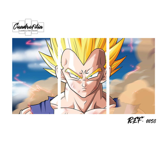 REF 0058 Vegeta Dragon Ball