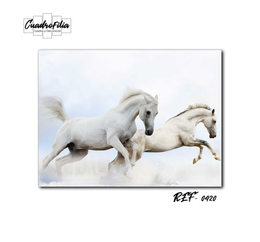 REF 0420 Caballos Blancos